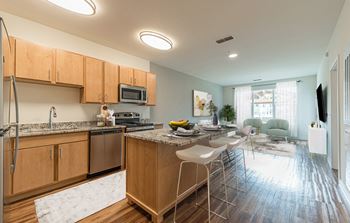 Fully equipped kitchen